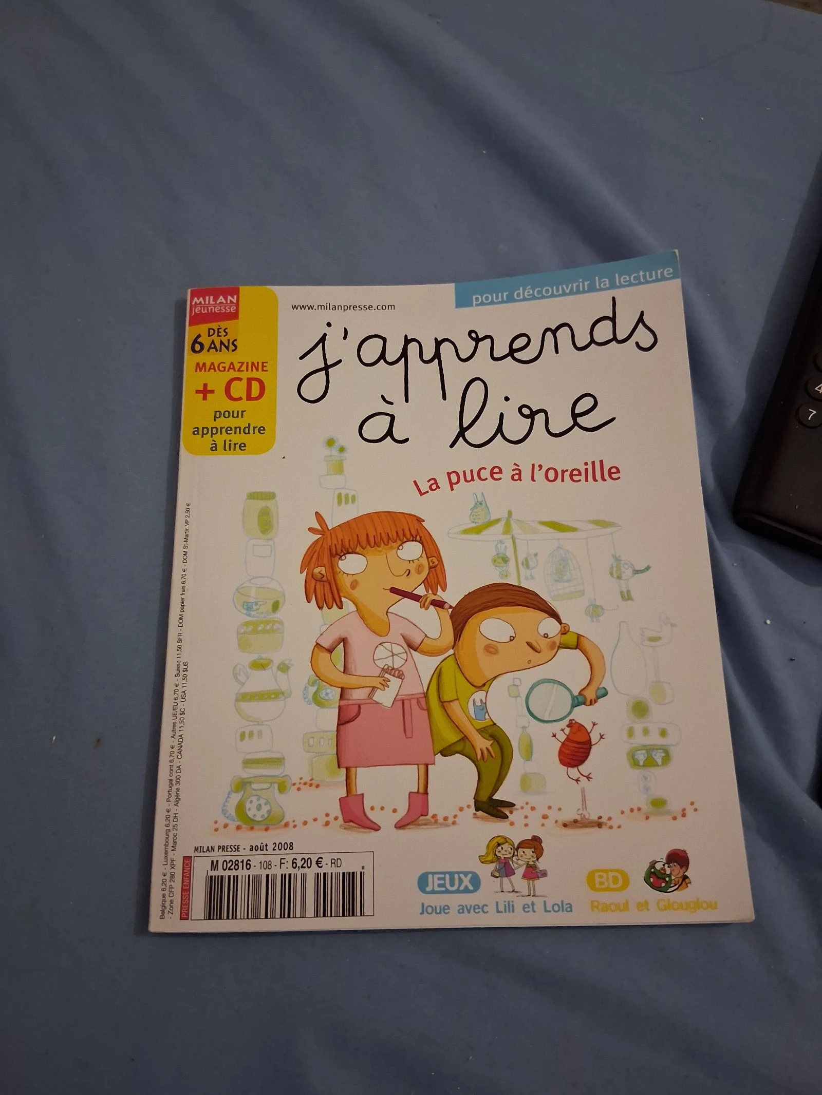 J'apprends à lire ( la puce a l'oreille)